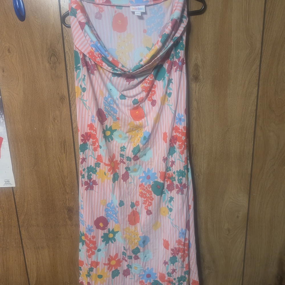 LuLaRoe Multicolor Floral Dress